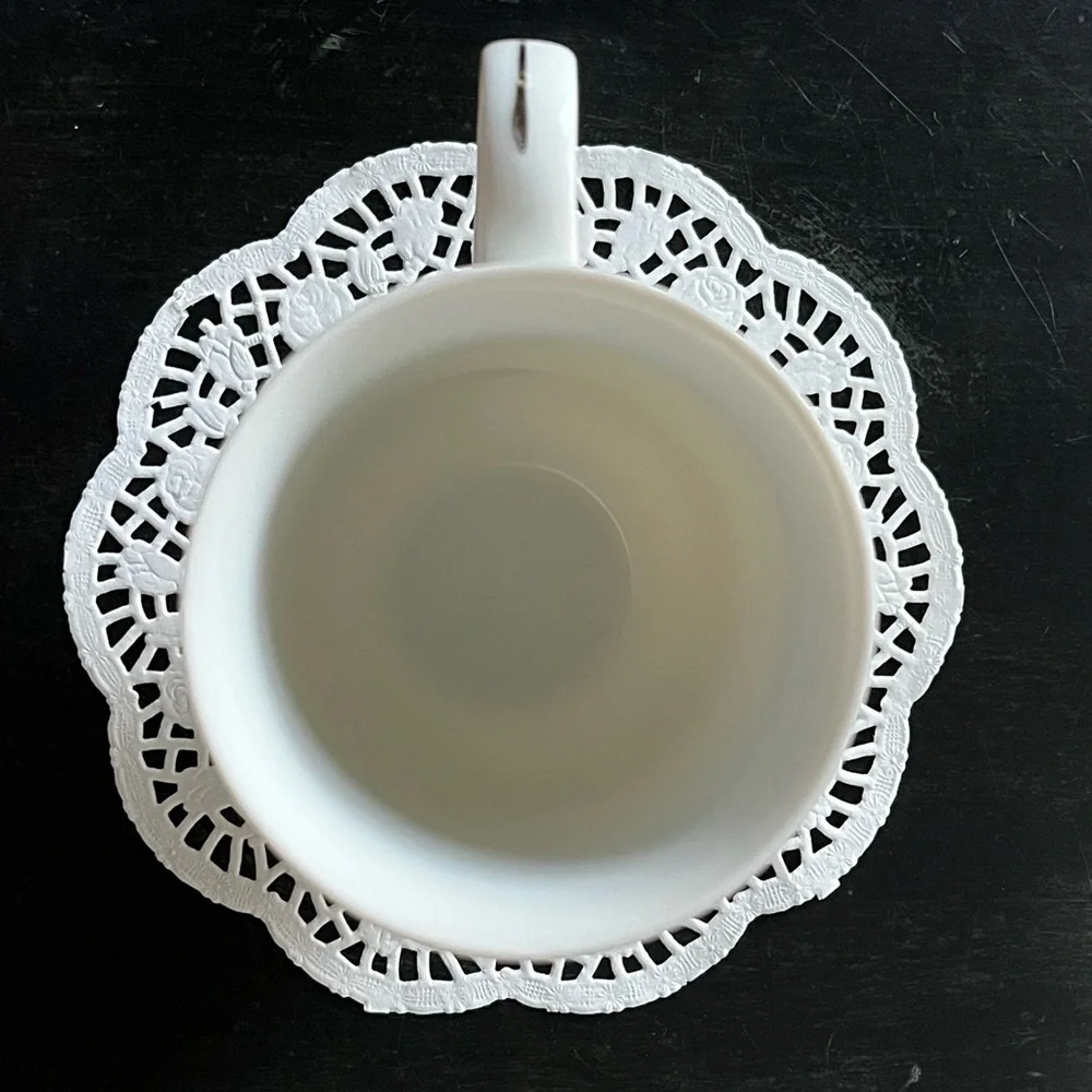ABINGDON 💐Fine Porcelain China Footed Coffee Cup